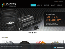 Tablet Screenshot of cauchospuntes.com